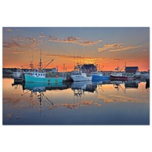 Yarmouth Bar Sunset - Poster