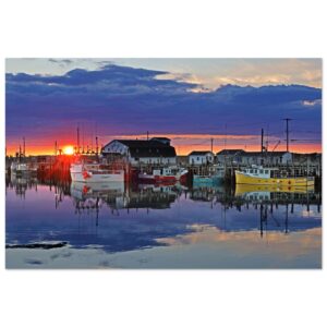 Yarmouth Bar Sunset - Poster