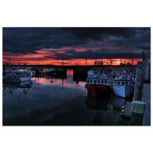 Pinkneys Point Wharf Sunsrise - Poster